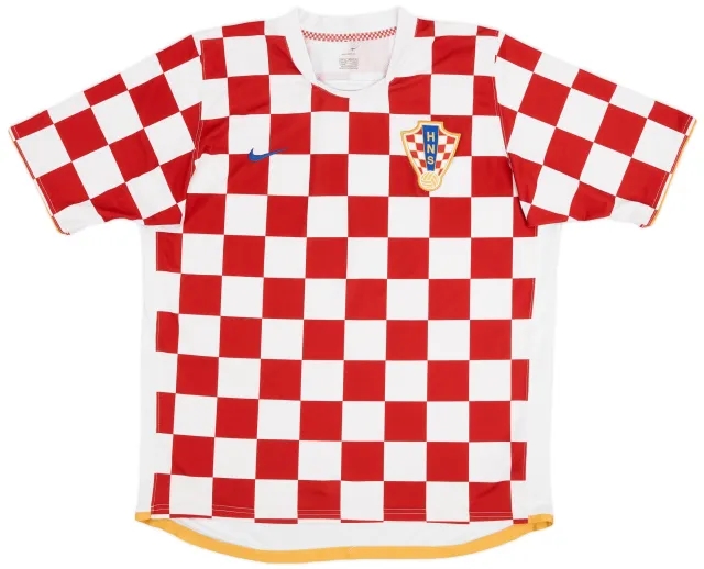 Nike 2006-08 Croatia Home Shirt - 7/10 - (XL)