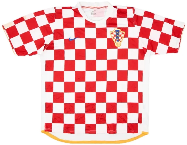Nike 2006-08 Croatia Home Shirt - 6/10 - (XL)