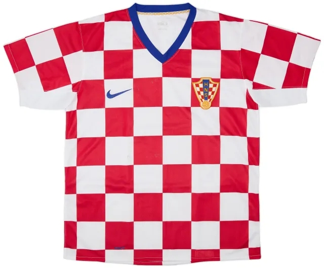 Nike 2008-09 Croatia Home Shirt - 7/10 - (M)