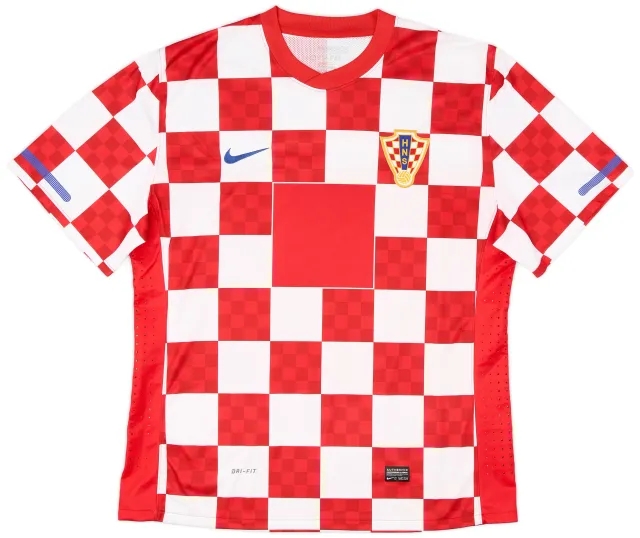 Nike 2010-12 Croatia Player Issue Home Shirt - 10/10 - (XXL)
