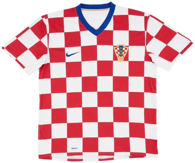 Nike 2008-09 Croatia Home Shirt - 7/10 - (XL)