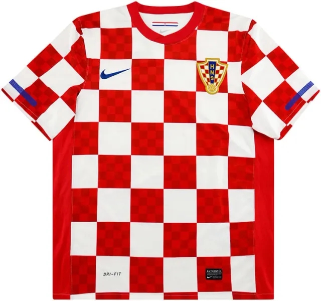 Nike 2010-12 Croatia Home Shirt - 8/10 - (S)