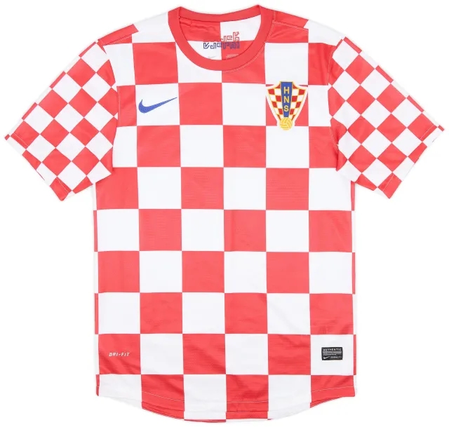 Nike 2012-14 Croatia Home Shirt - 8/10 - (S)