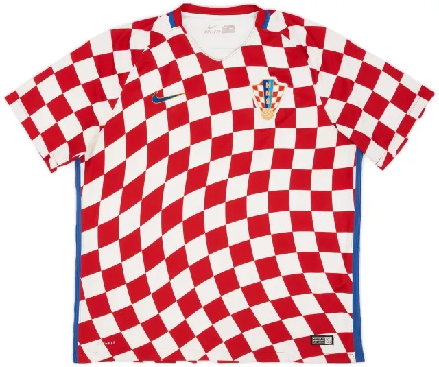 Nike 2016-18 Croatia Home Shirt - 5/10 - (XL)