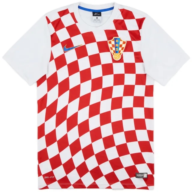 Nike 2016-18 Croatia Basic Home Shirt - 6/10 - (S)