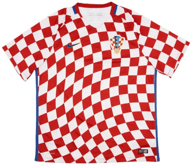 Nike 2016-18 Croatia Home Shirt - 6/10 - (XL)