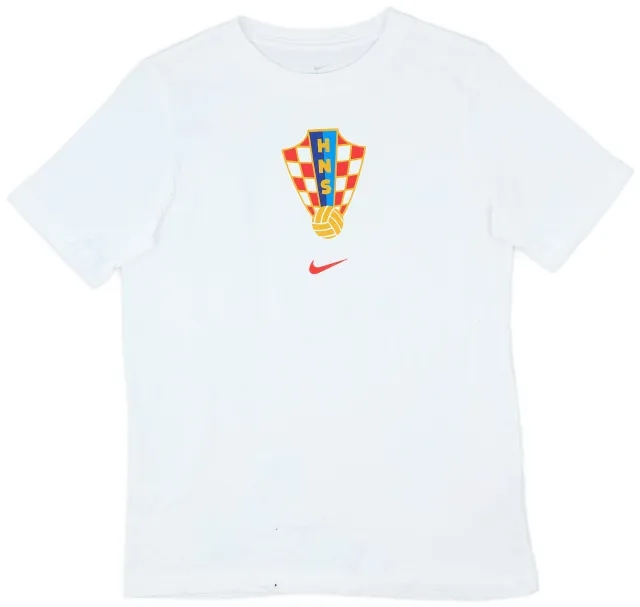 2020-21 Croatia Nike Cotton Tee - 6/10 - (XL.Boys)