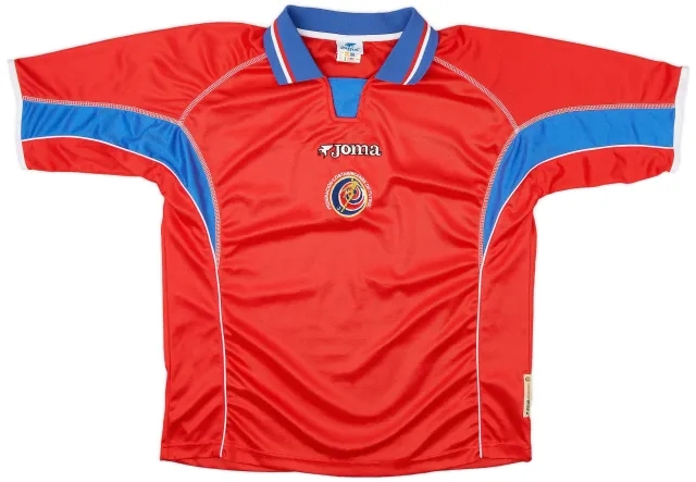 Joma 2002 Costa Rica Home Shirt - 9/10 - (S)
