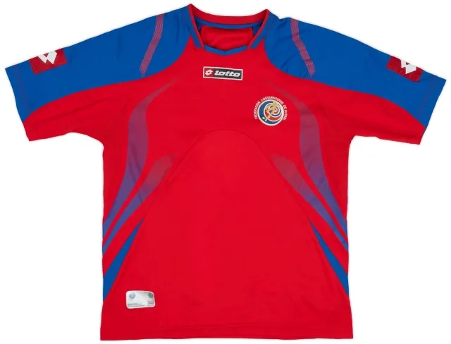 Lotto 2008-10 Costa Rica Home Shirt - 8/10 - (S)
