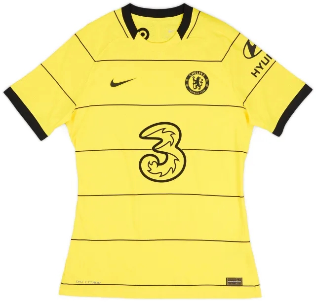 Nike 2021-22 Chelsea Player Issue Away Shirt (XL)