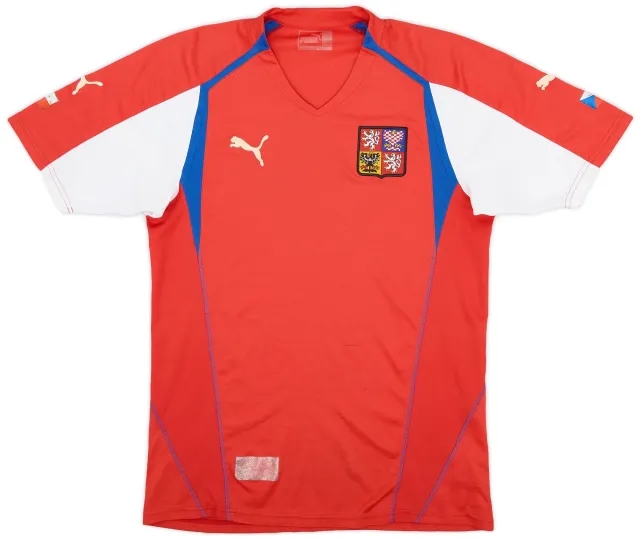 Puma 2004-05 Czech Republic Home Shirt - 5/10 - (M)