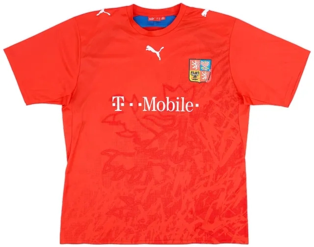 Puma 2006-08 Czech Republic Basic Home Shirt - 5/10 - (XL)