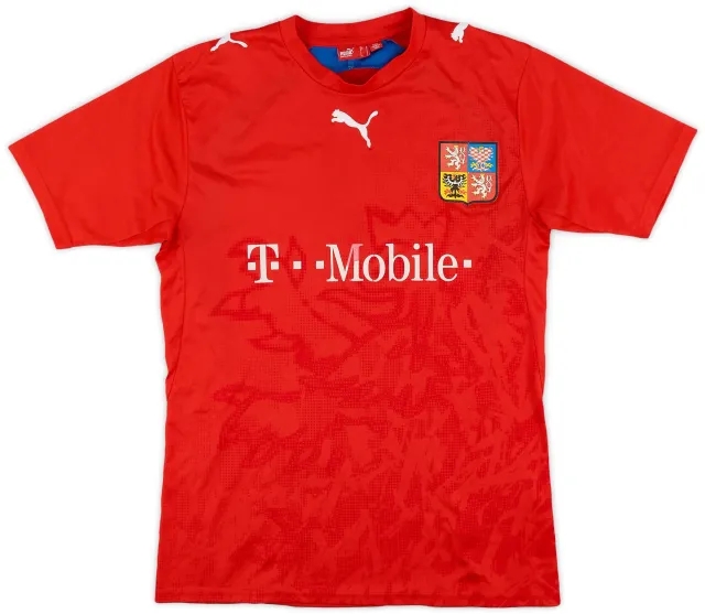 Puma 2006-08 Czech Republic Home Shirt - 5/10 - (S)