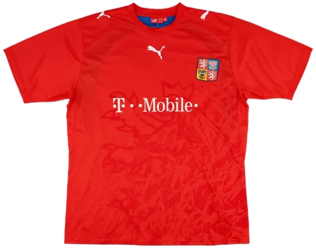 Puma 2006-08 Czech Republic Home Shirt - 8/10 - (XL)