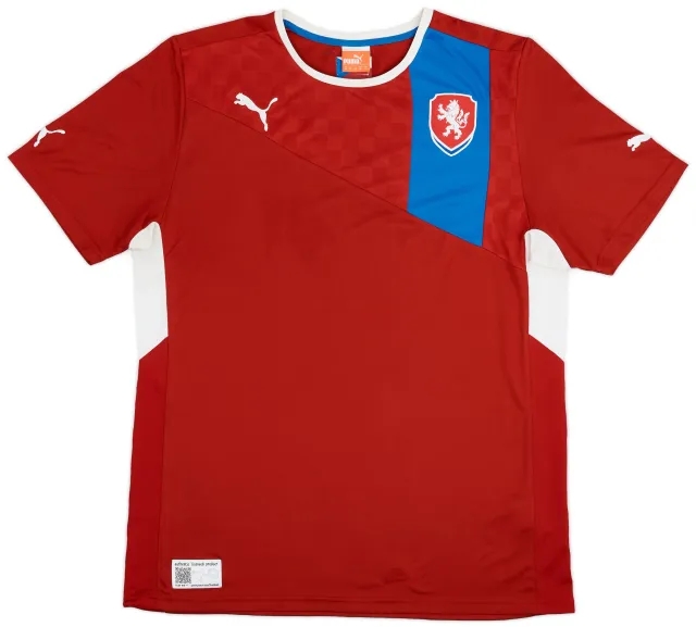 Puma 2012-13 Czech Republic Home Shirt - 8/10 - (XL)