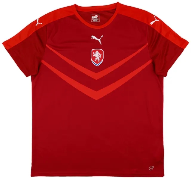 Puma 2016-18 Czech Republic Home/Training Shirt - 9/10 - (XXL)