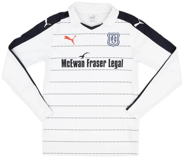 Puma 2016-17 Dundee Away L/S Shirt - 9/10 - (S)