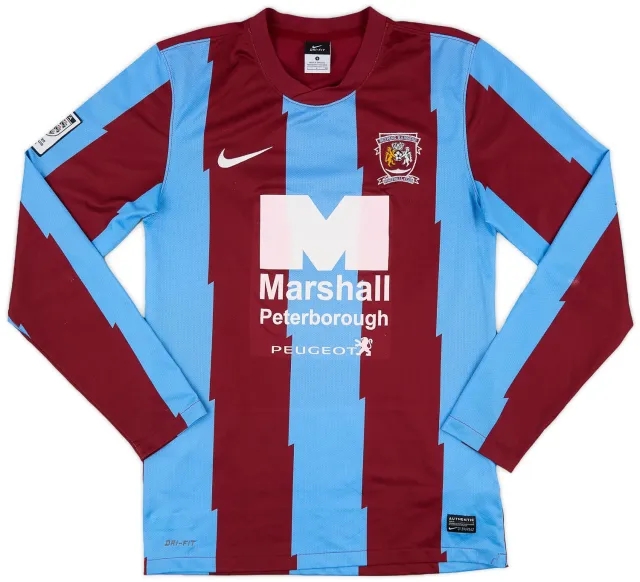 Nike 2011-12 Deeping Rangers Home L/S Shirt #9 - 8/10 - (S)