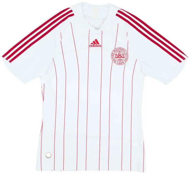 adidas 2008-10 Denmark Away Shirt - 7/10 - (S)