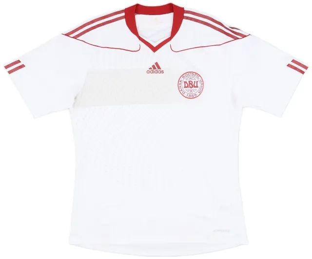 adidas 2010-11 Denmark Away Shirt - 8/10 - (L)