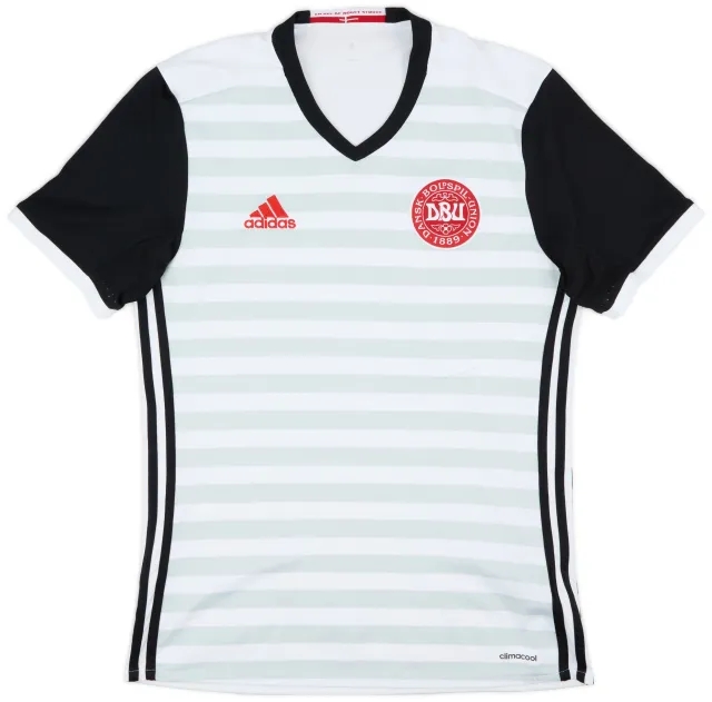 adidas 2015-16 Denmark Away Shirt - 8/10 - (S)