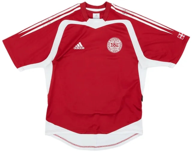 adidas 2004-05 Denmark Home Shirt - 7/10 - (S)