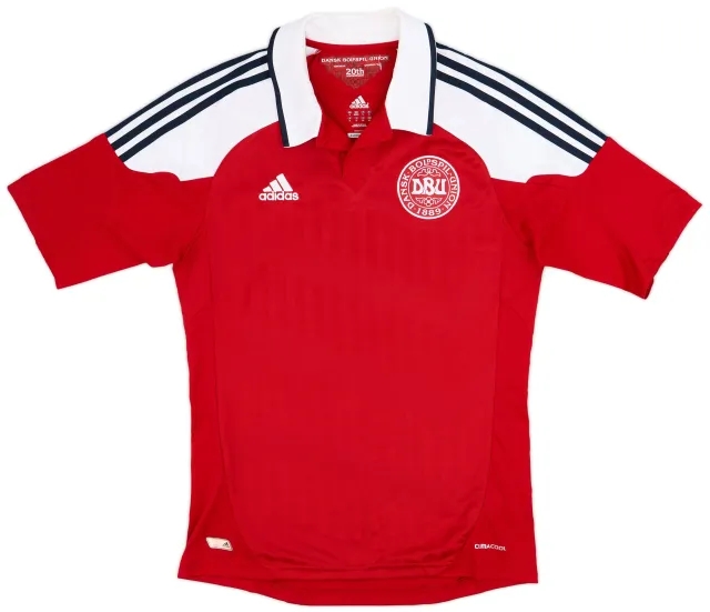 adidas 2012-13 Denmark Home Shirt - 9/10 - (S)