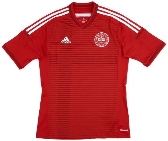 adidas 2014-15 Denmark Home Shirt - 8/10 - (S)