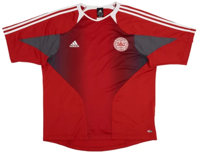 2004-05 Denmark adidas Training Shirt - 9/10 - (XL/XXL)
