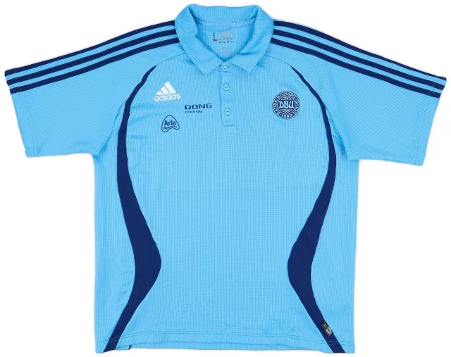 2005-06 Denmark adidas Training Polo - 6/10 - (L/XL)