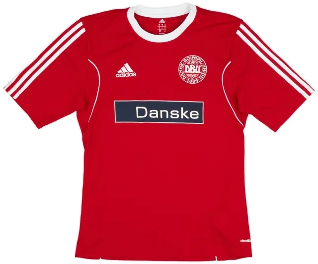 2012-13 Denmark adidas Training Shirt - 9/10 - (S)