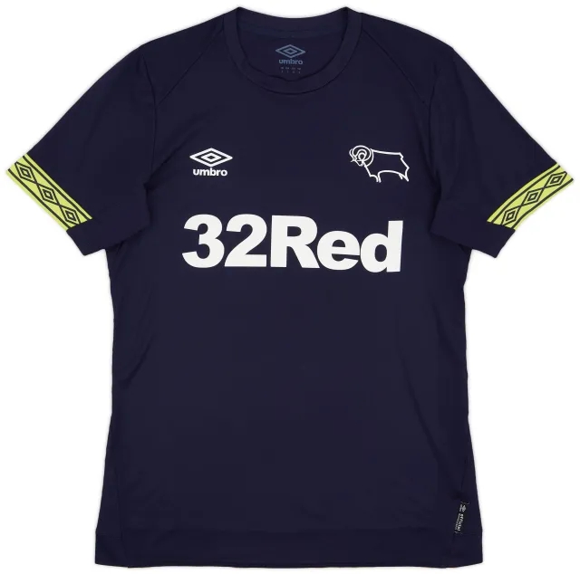 Umbro 2018-19 Derby County Away Shirt - 8/10 - (S)