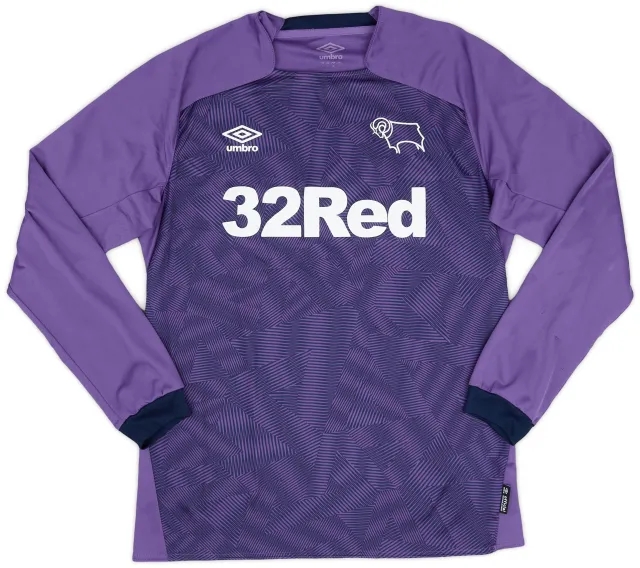 Umbro 2018-19 Derby County GK Shirt - 8/10 - (L)