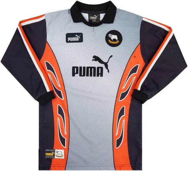 Puma 1997-98 Derby County GK Shirt - 7/10 - (S)