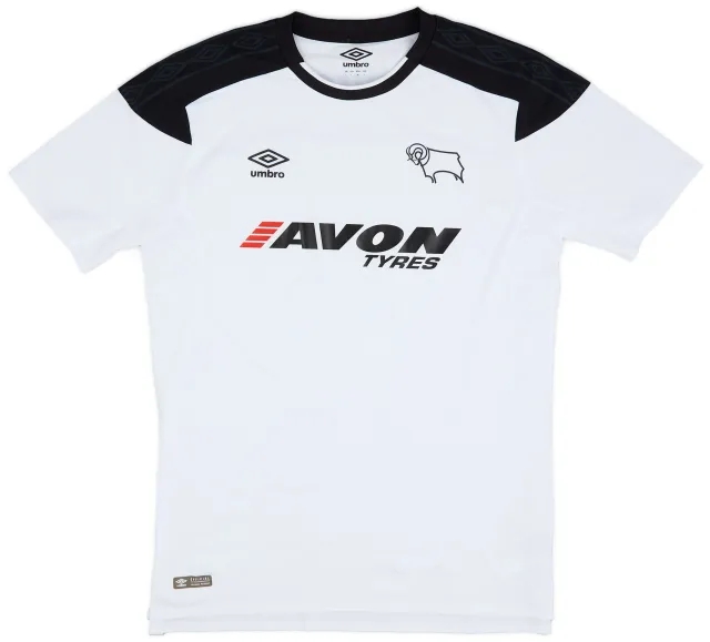 Umbro 2017-18 Derby County Home Shirt - 10/10 - (L)