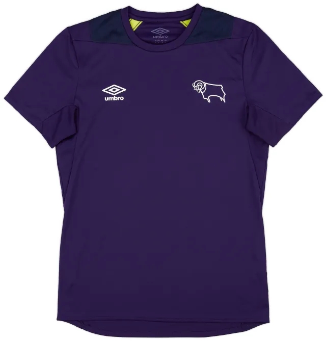 2018-19 Derby County Umbro Training Shirt - 9/10 - (S)