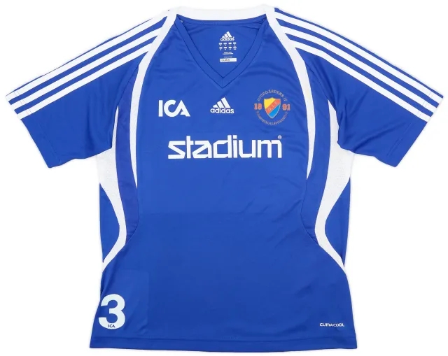 2008 Djurgardens adidas Player Issue Training Shirt #3 - 7/10 - (Women's M)