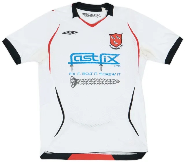 Umbro 2010-11 Dundalk Home Shirt - 3/10 - (S)