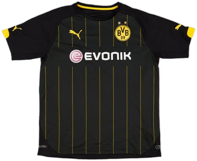 Puma 2014-16 Borussia Dortmund Away Shirt - 6/10 - (XXL.Boys)