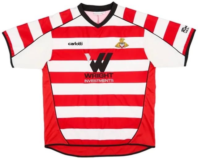 2007-08 Doncaster Rovers Home Shirt - 7/10 - (XL)