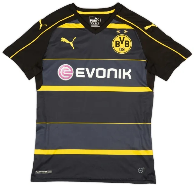 Puma 2016-17 Borussia Dortmund Away Shirt - 9/10 - (S)