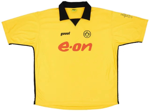 Home Borussia Dortmund Mens SS Home Shirt 2003/04