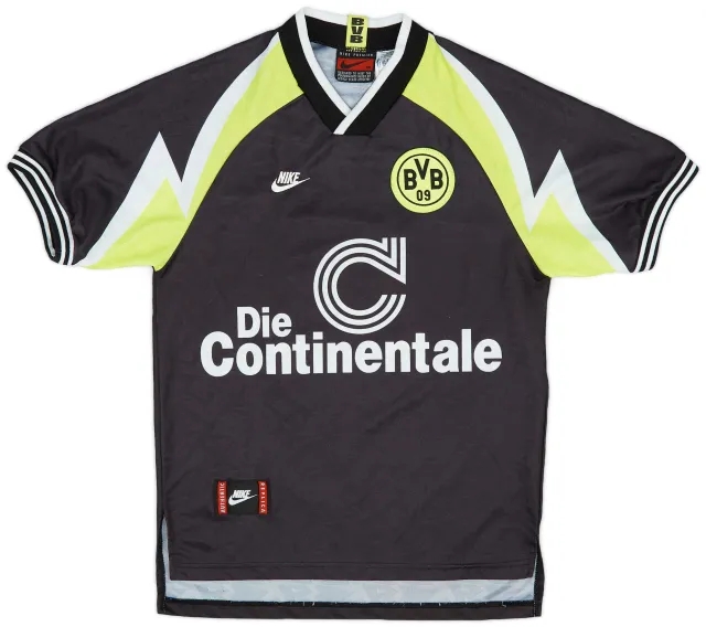 Nike 1995-96 Borussia 'Deutscher Meister' Dortmund Away Shirt - 6/10 - (XS)