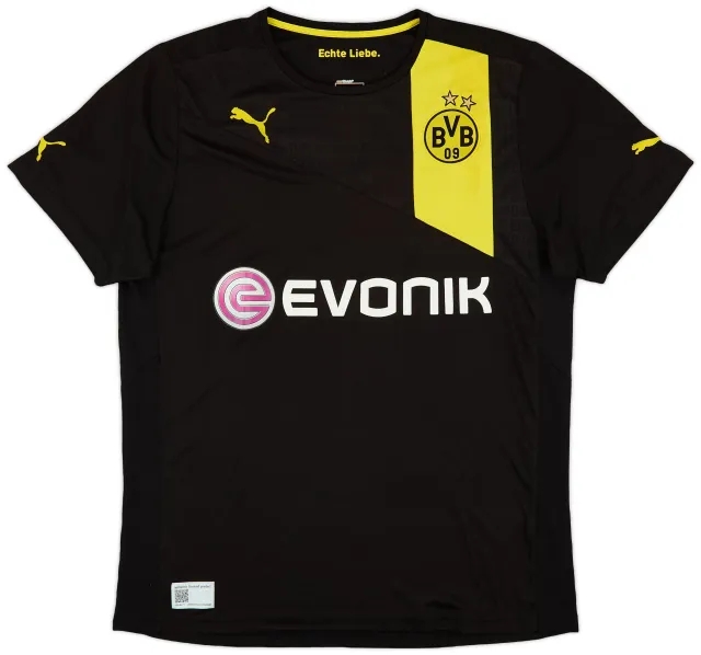 Puma Borussia Dortmund Mens SS Away Shirt 2012/13