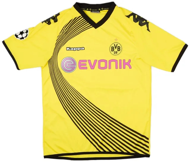 Kappa 2011-12 Borussia Dortmund European Home Shirt - 7/10 - (L)