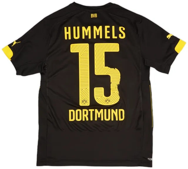 Puma 2014-16 Borussia Dortmund Away Shirt Hummels #15 - 5/10 - (S)