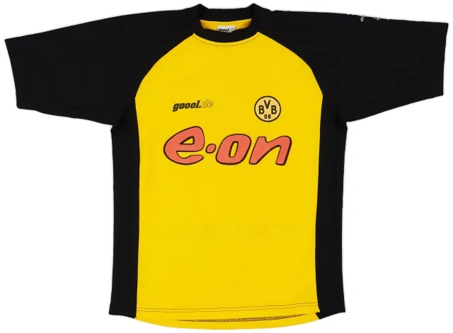 2001-02 Borussia Dortmund Home Shirt - 8/10 - (XL.Boys)