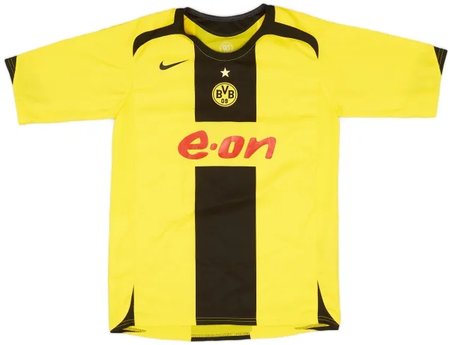 Nike 2005-06 Borussia Dortmund Home Shirt - 8/10 - (XL.Boys)