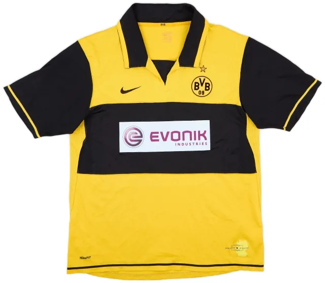 Nike 2007-08 Borussia Dortmund Home Shirt - 6/10 - (L)