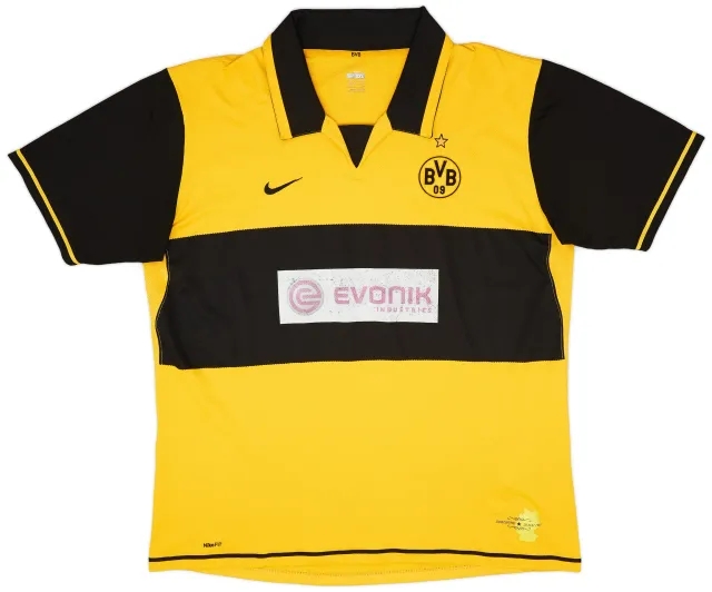 Nike 2007-08 Borussia Dortmund Home Shirt - 6/10 - (XXL)